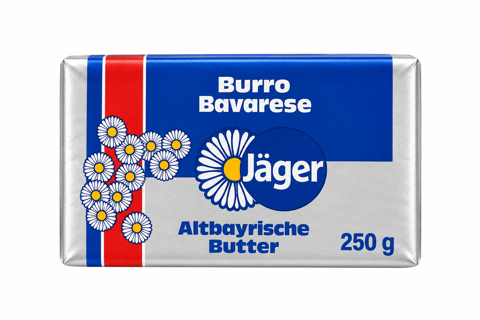Вершкове масло Jäger Burro Bavarese 250 г