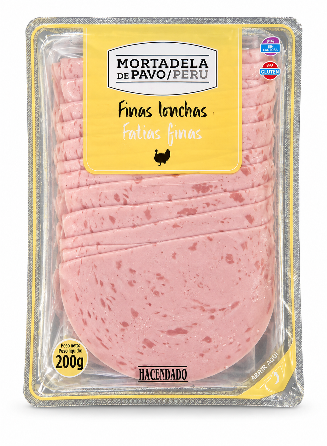 Мортадела з індички Hacendado, 200 г
