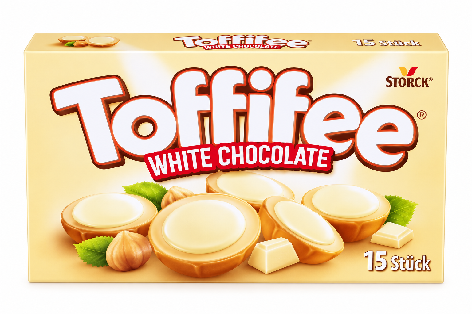 Цукерки Toffifee White Chocolate 125 г