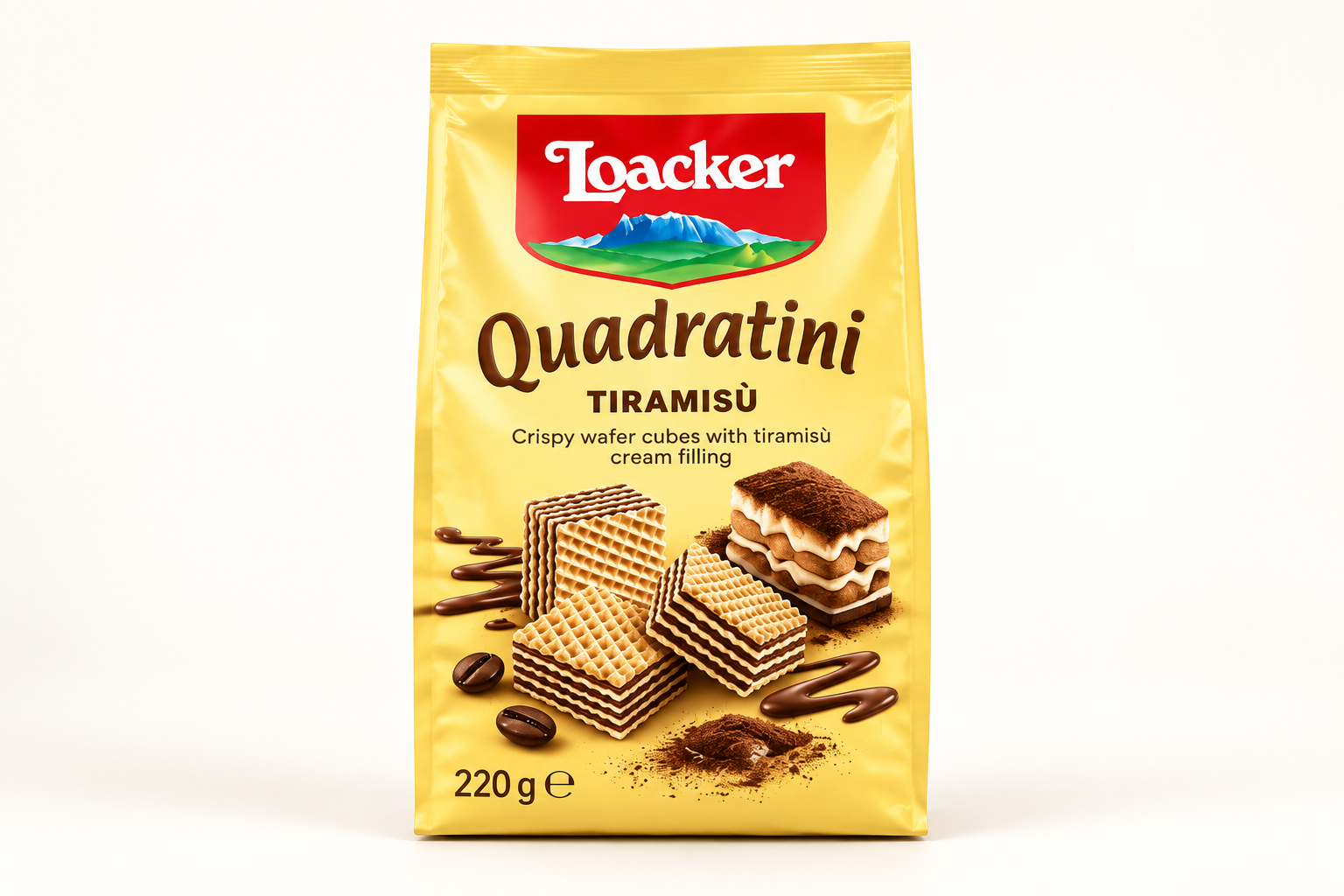 Вафельки Loacker Quadratini — оберіть смак