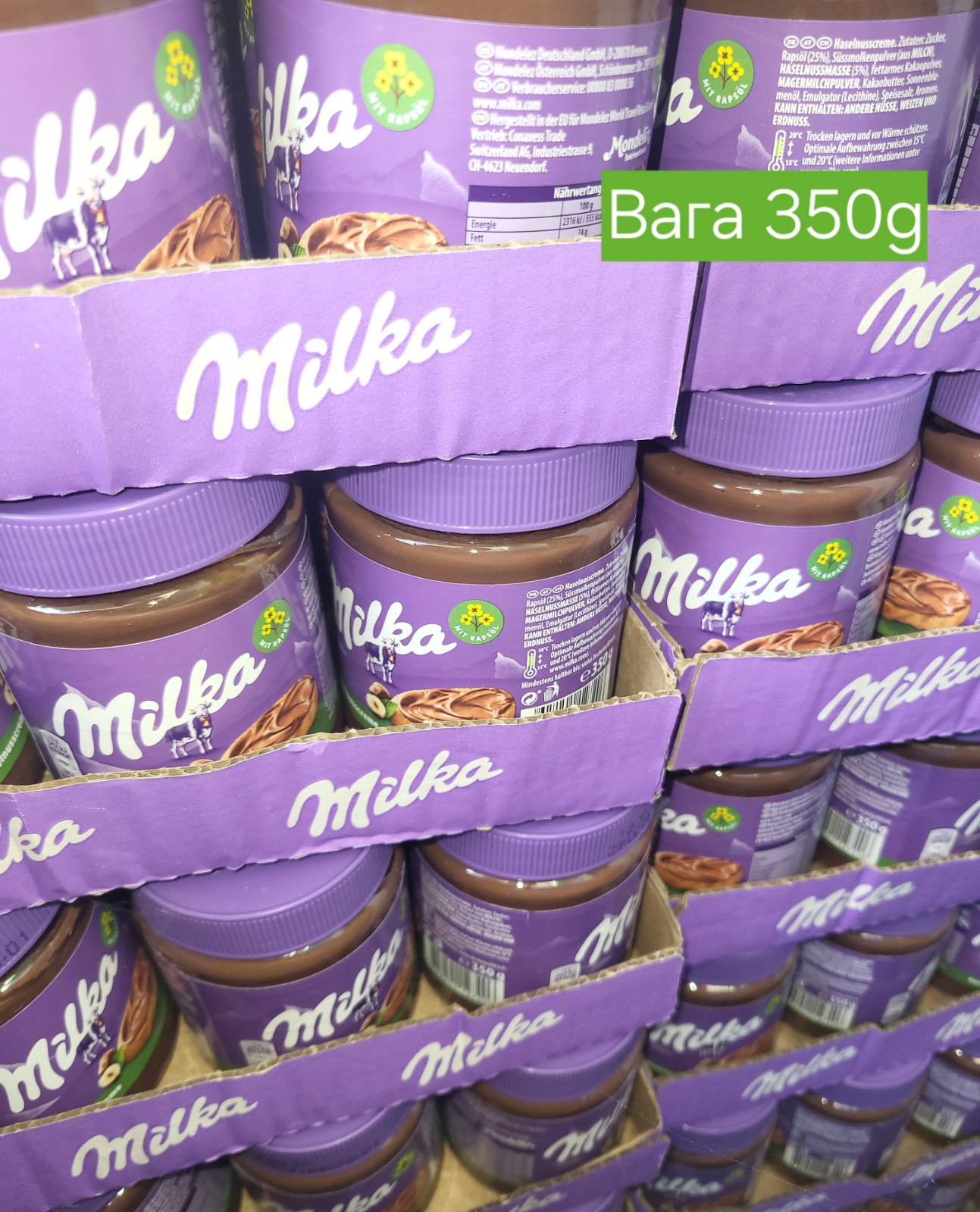 Шоколадний крем MILKA (мілка)