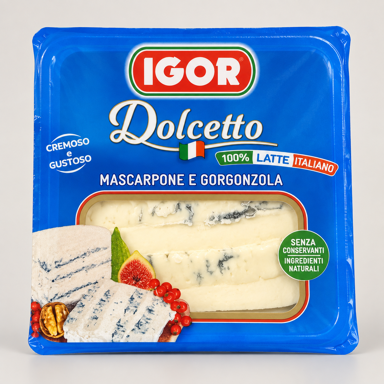 Сир Igor Dolcetto Маскарпоне та Горгонзола, 150 г