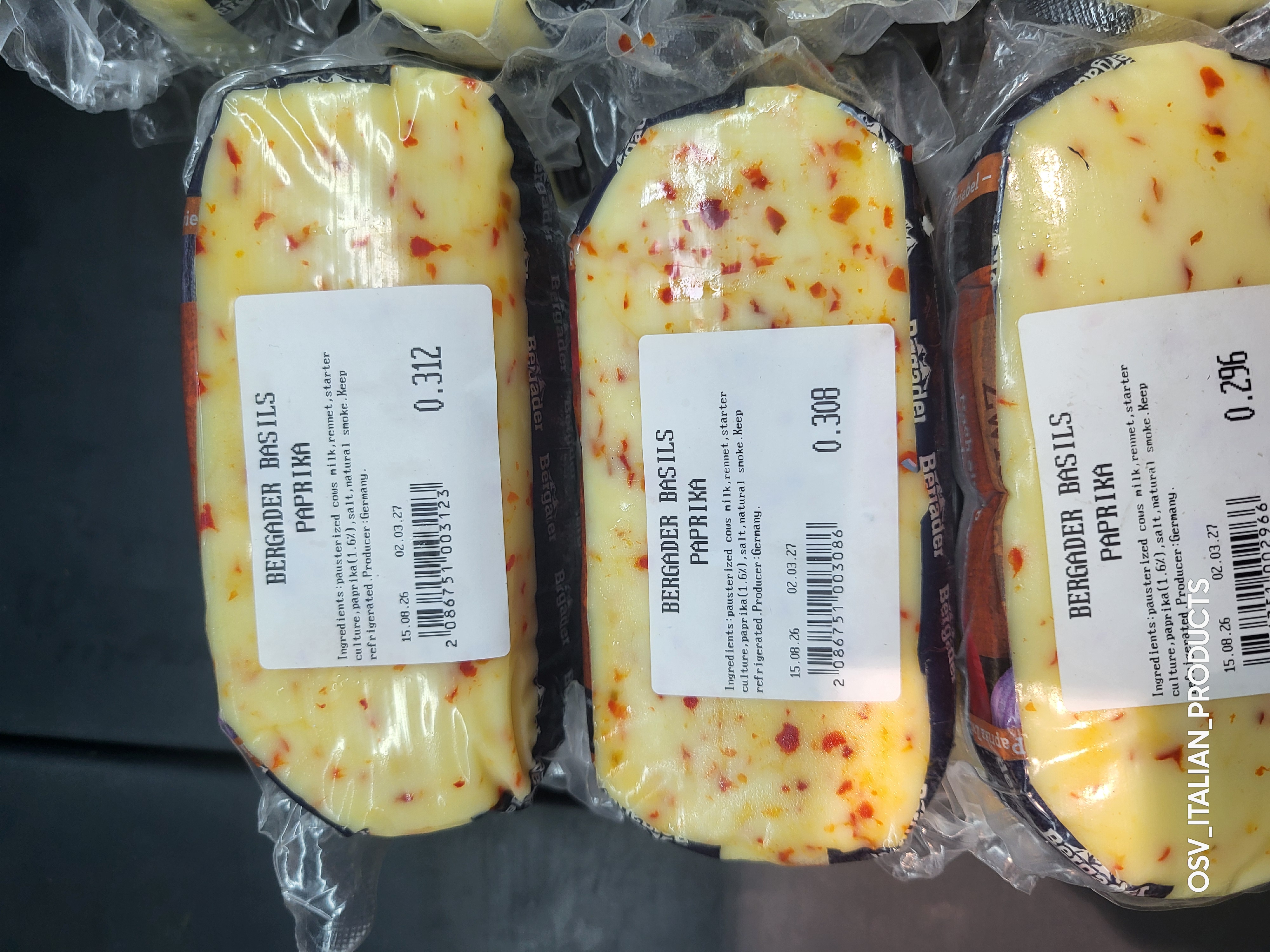 Сир BERGADER з перцем чілі 🌶️
