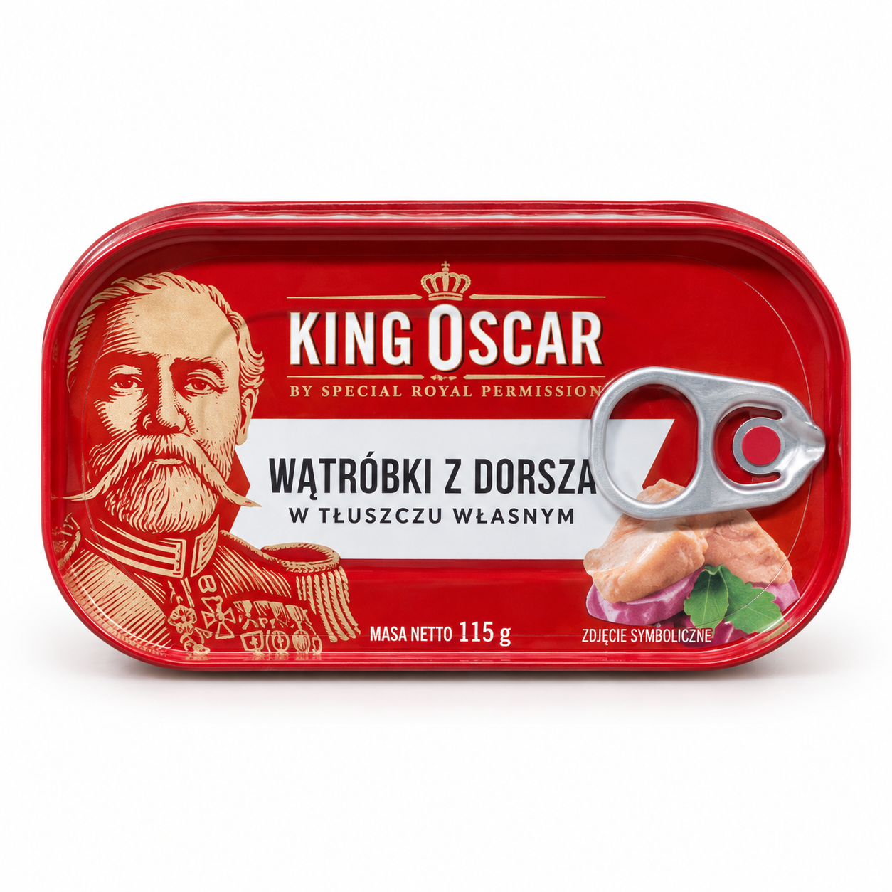 Печінка тріски King Oscar в олії, 115 г
