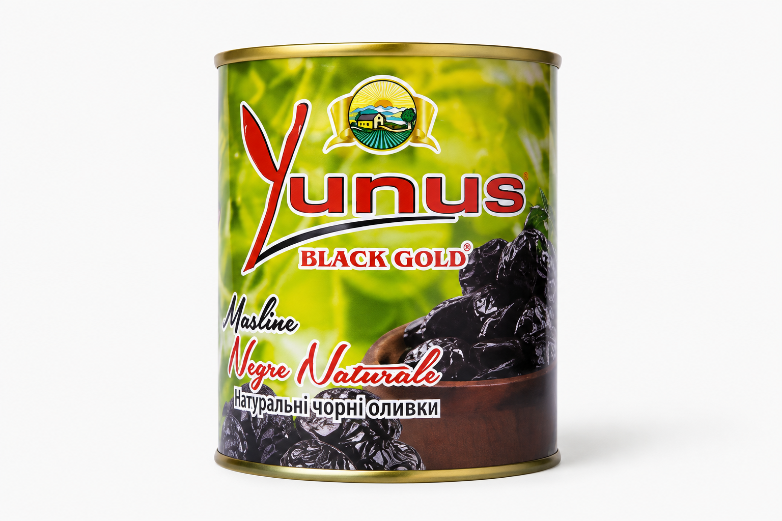 В’ялені маслини Yunus Black Gold, 625 г
