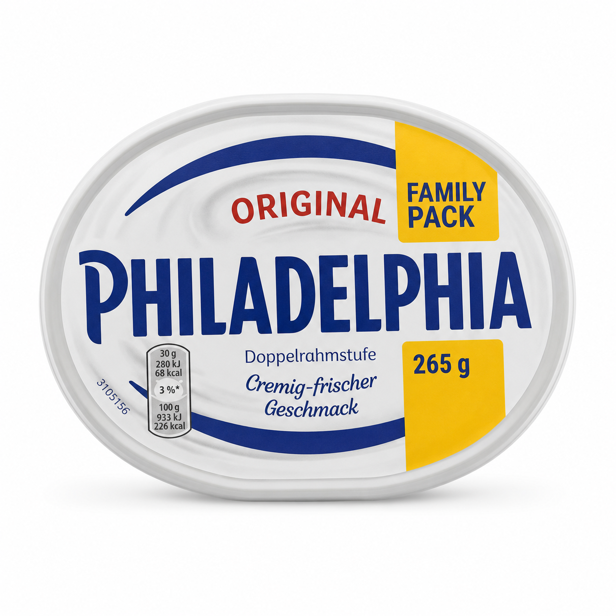 Сир вершковий Philadelphia Original Family Pack, 265 г