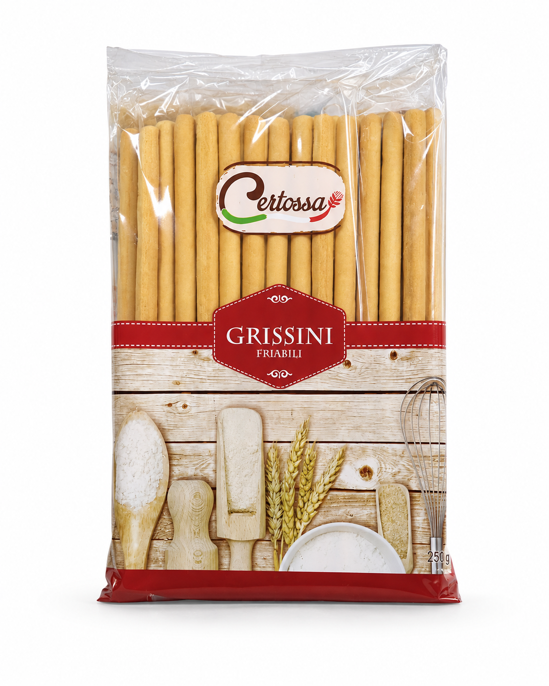 Хлібні палички Grissini Certossa, 250 г