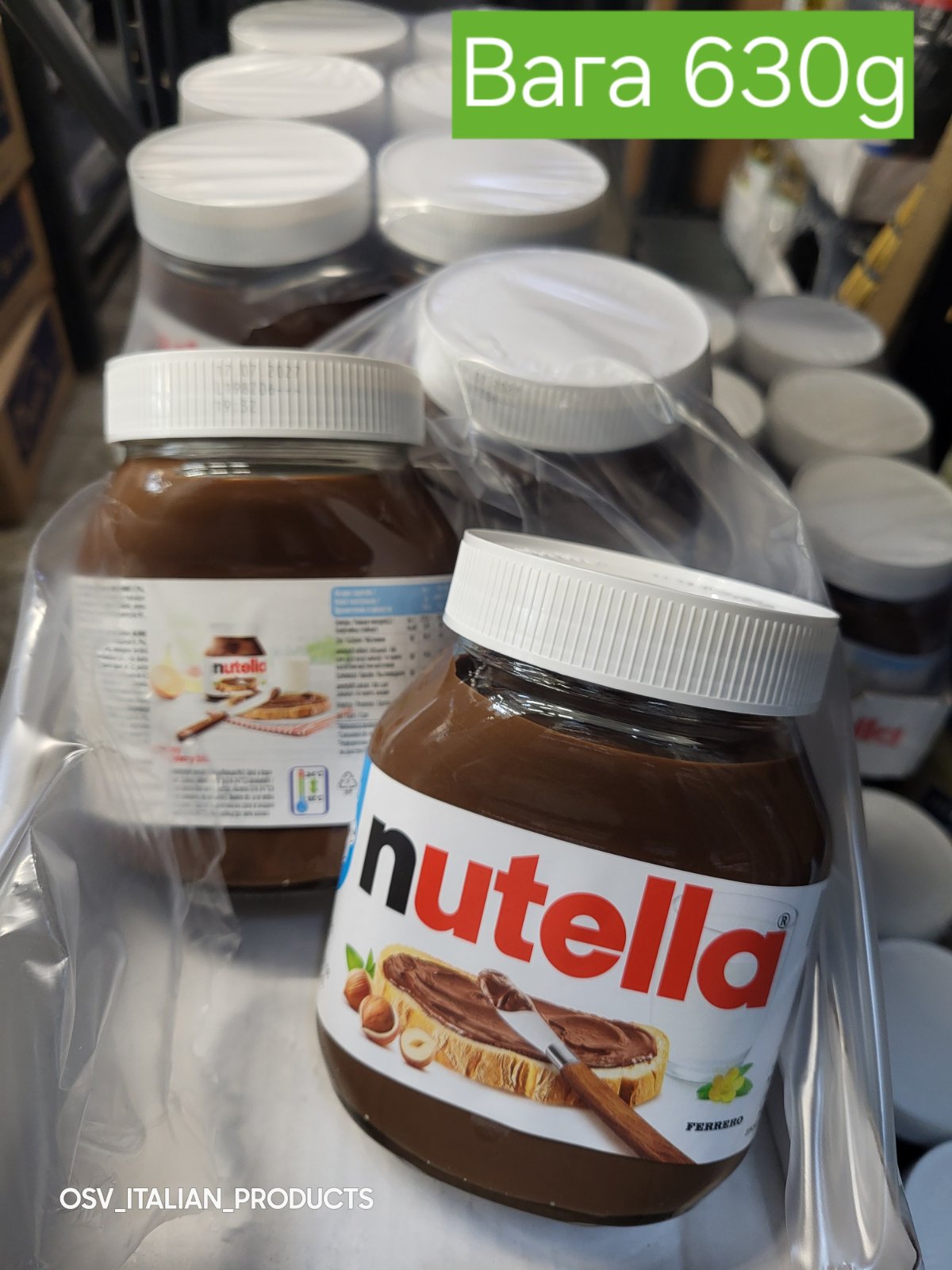 Шоколадно-горіхова паста Nutella, 630 г