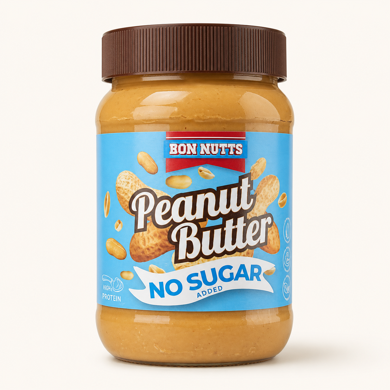 Арахісова паста BON NUTTS без цукру 340г