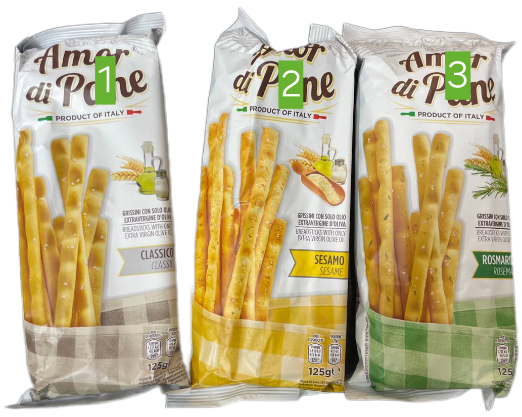 Ґріссіні AMOR DI PANE 125g