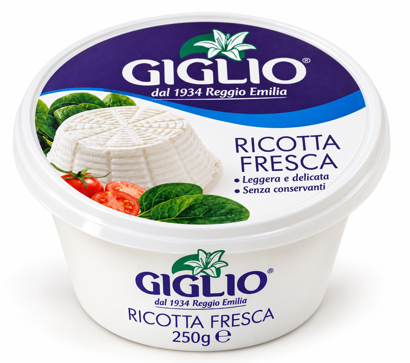Сир Ricotta Fresca Giglio, 250 г