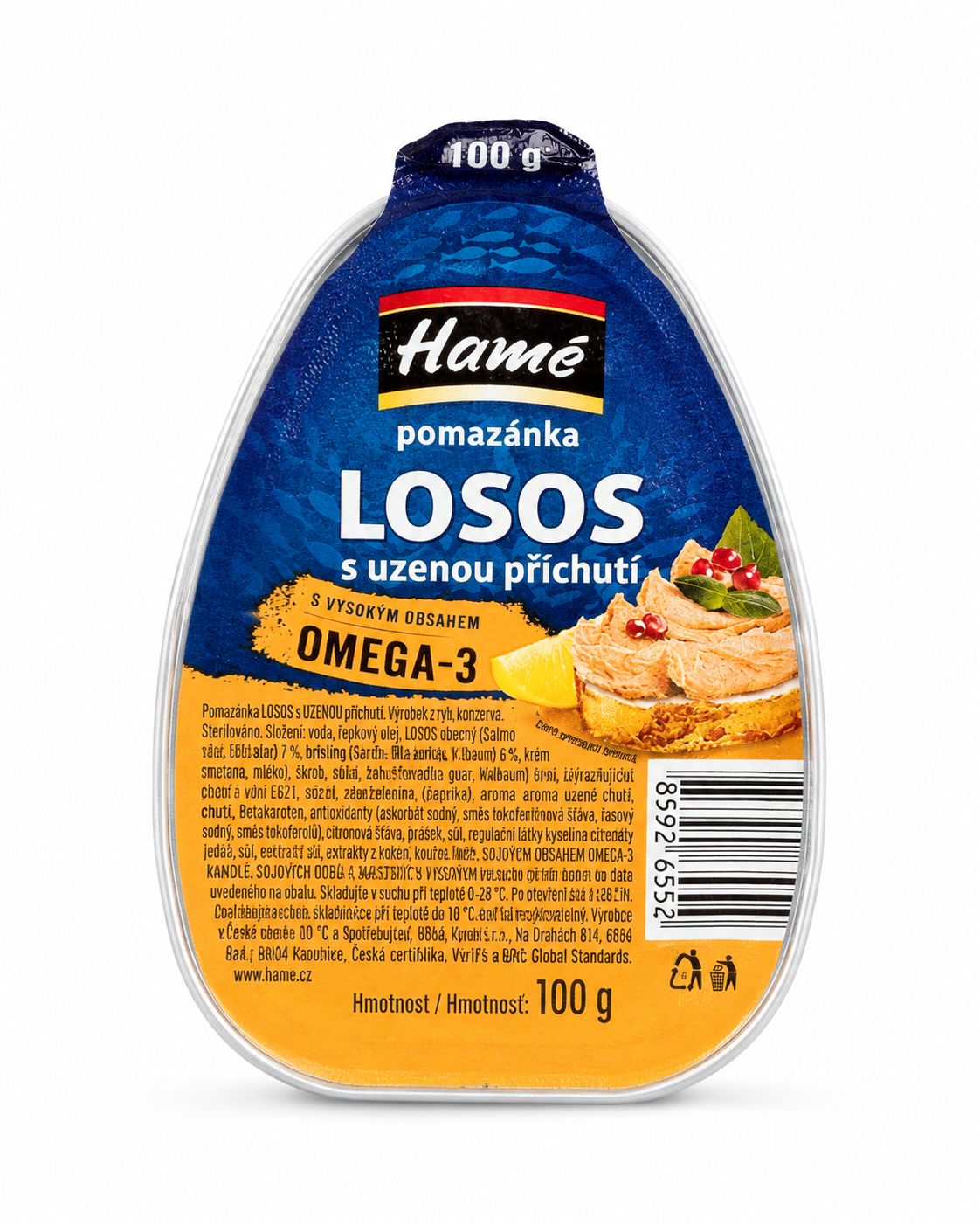 Намазка з лосося Hame, 100 г
