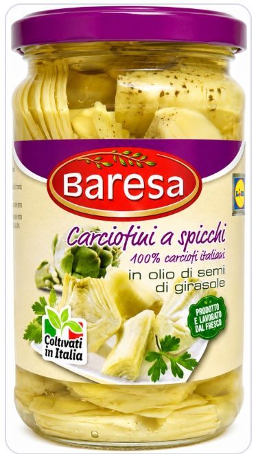 Артишоки BARESA 340g