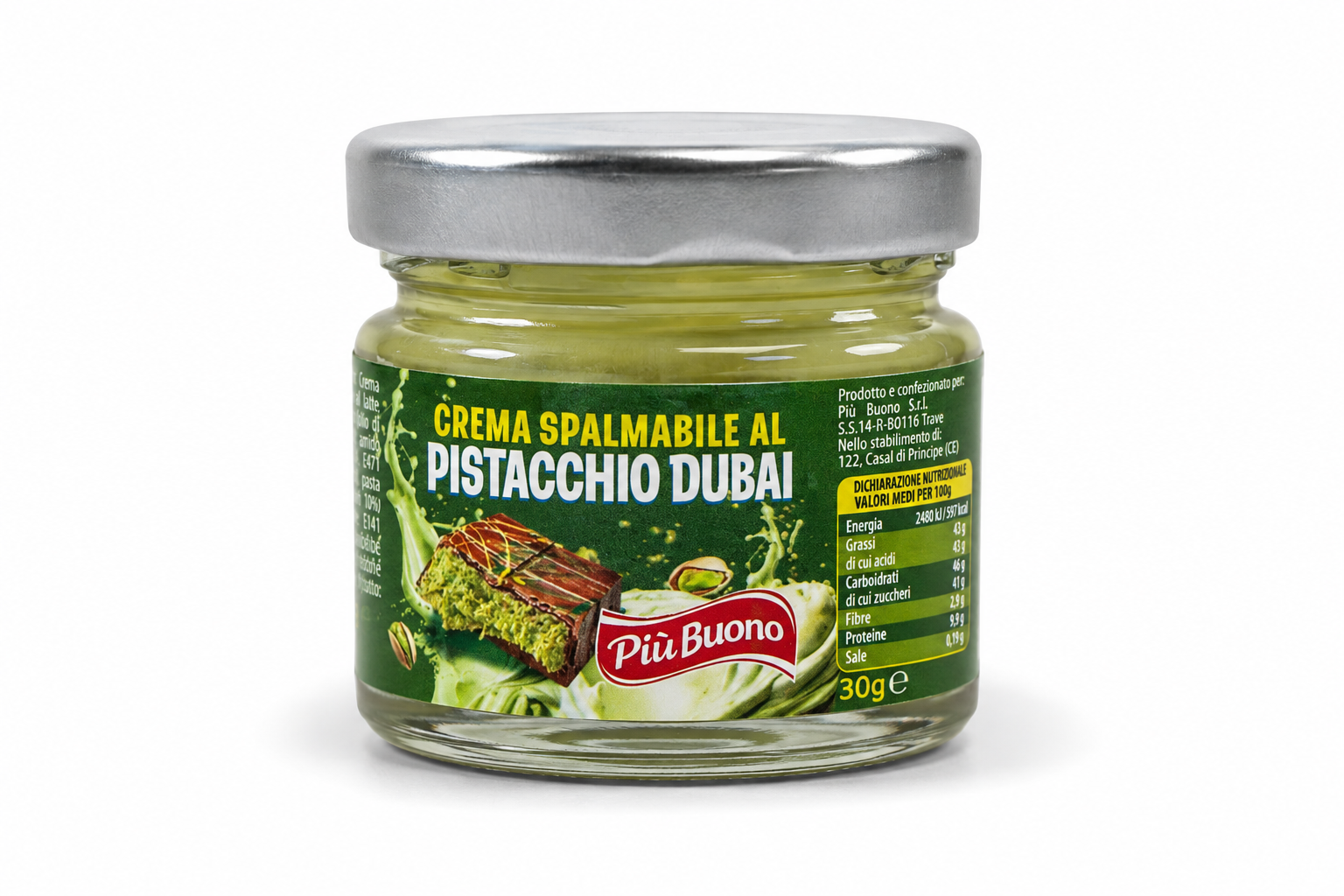 Фісташковий крем Dubai Più Buono 30 г