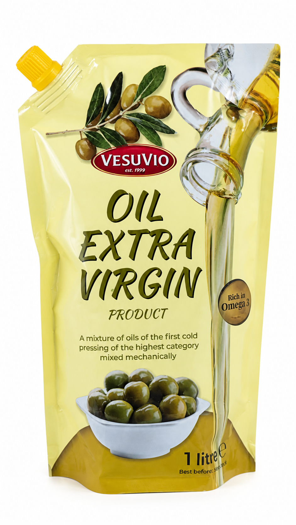 Оливкова олія VESUVIO Extra Virgin, 1 л