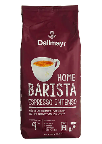 Кава в зернах Dallmayr Home Barista Espresso Intenso смажена 1 кг