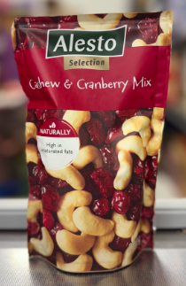 Alesto Cashew & Cranberry Mix 200g