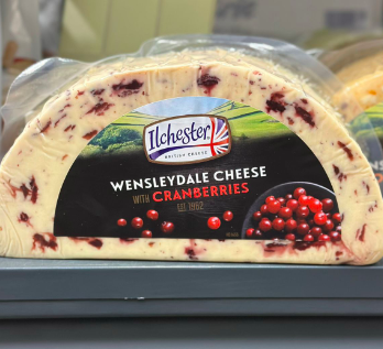 Ilchester Wensleydale Cheese With Cranberries 1.5kg