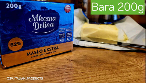 МАСЛО ВЕРШКОВЕ 82% Mleczna Dolina