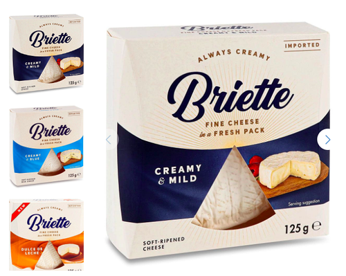Always Creamy Briette 125g (асортимент)