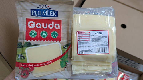 Сир нарізка Gouda 400g